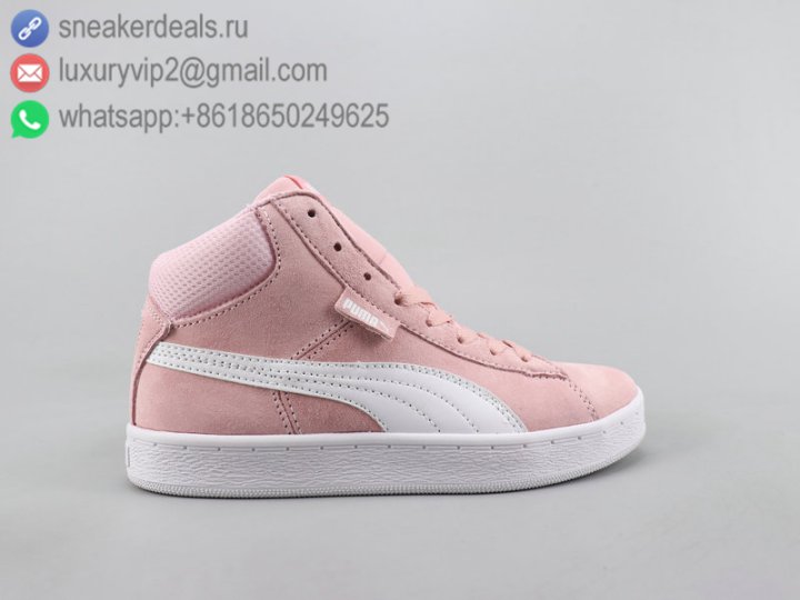 Puma 1948 MID Suede Women Skate Shoes Pink Size 36-39